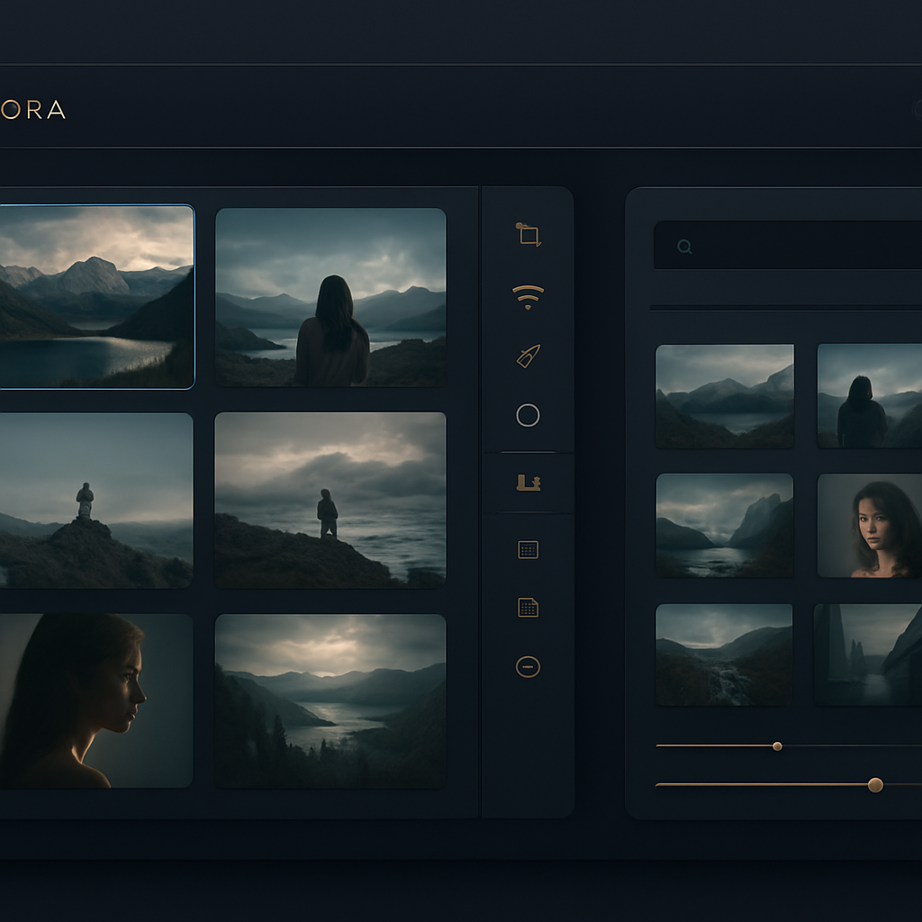 Luxora platform interface